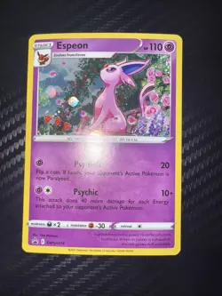 Espeon SWSH174 SWSH: Sword & Shield Promo Cards Holo - Image 1