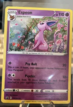 Espeon SWSH174 SWSH: Sword & Shield Promo Cards Holo - Image 1
