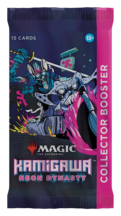 WOTC Magic The Gathering MTG Kamigawa: Neon Dynasty Sealed Collector Booster 195166163048 - Image 1