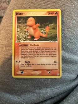 Pokemon TCG Ditto Charmander 37/113 Fire Type EX Delta Species Near Mint - Image 1
