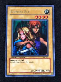 Yugioh Gemini Elf IOC-SE1 Ultra (NM) - Image 1