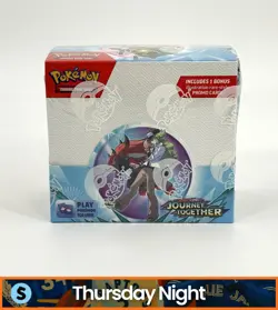 POKEMON TCG SCARLET & VIOLET JOURNEY TOGETHER SEALED ENHANCED BOOSTER BOX - Image 1