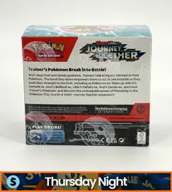 POKEMON TCG SCARLET & VIOLET JOURNEY TOGETHER SEALED ENHANCED BOOSTER BOX - Image 2