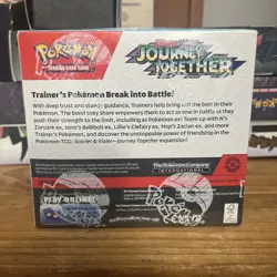 Pokemon TCG Scarlet & Violet Journey Together Enhanced Booster Box SEALED - Image 3