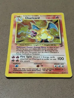 Pokemon TCG Charizard Base Set 2 Holo 4/130 - Image 2