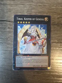 Tiras, Keeper of Genesis (Starfoil) BP01-EN029 Battle Pack: Epic Dawn 1st... - Image 1