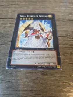 Tiras, Keeper of Genesis (Starfoil) BP01-EN029 Battle Pack: Epic Dawn 1st... - Image 2