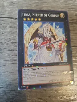 Tiras, Keeper of Genesis (Starfoil) BP01-EN029 Battle Pack: Epic Dawn 1st... - Image 3
