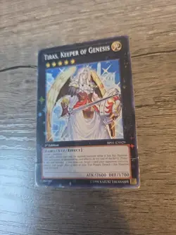 Tiras, Keeper of Genesis (Starfoil) BP01-EN029 Battle Pack: Epic Dawn 1st... - Image 4