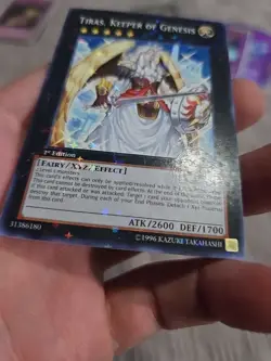 Tiras, Keeper of Genesis (Starfoil) BP01-EN029 Battle Pack: Epic Dawn 1st Ed. NM - Image 4