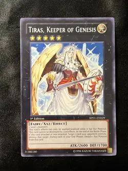 Tiras, Keeper of Genesis (Starfoil) BP01-EN029 Battle Pack: Epic Dawn 1st... - Image 1