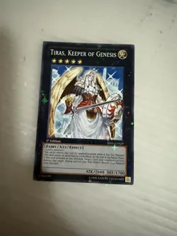 Tiras, Keeper of Genesis (Starfoil) BP01-EN029 Battle Pack: Epic Dawn 1st... - Image 1