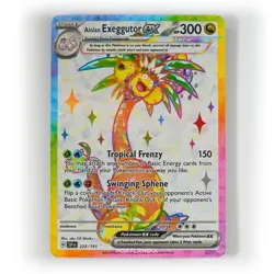 Pokemon - Alolan Exeggutor ex - 225/191 - SV Surging Sparks - Full Art Card - Image 1