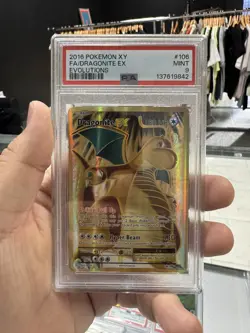 2016 Dragonite EX #106/108 Evolutions PSA 9 Pokemon TCG Card - Image 1