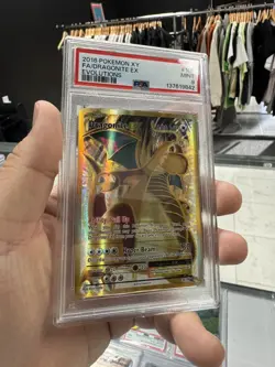 2016 Dragonite EX #106/108 Evolutions PSA 9 Pokemon TCG Card - Image 3