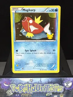 Pokemon Card Magikarp 22/83 Holo Generations 20th Anniversary Light Play - Image 1
