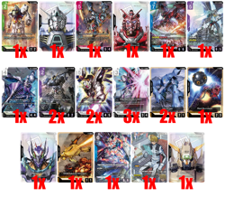 Gundam Card Game Assorted Card Lot NM - Image 1