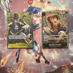 One piece card game promos - P-075 P-073 VOL 2 OP-13 Luffy Sabo - Image 1