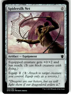 FOIL MTG Spidersilk Net Dragons of Tarkir Regular - Image 1
