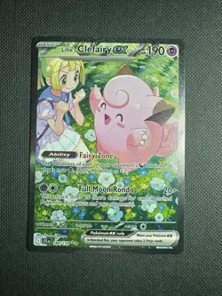 2025 POKEMON SV JOURNEY TOGETHER #184/159 LILLIE'S CLEFAIRY EX SPECIAL IR - Image 1
