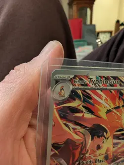 Pokemon TCG - Ethan's Typhlosion 190/182 - Illustration Rare - Destined Rivals - Image 3