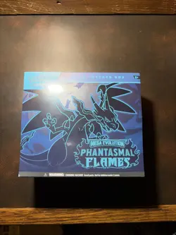 Pokemon Mega Evolution Phantasmal Flames Elite Trainer Box ETB Sealed - Image 1
