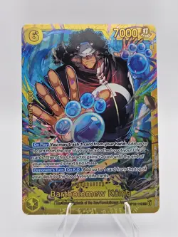 Namco Bartholomew Kuma OP12-119 Secret Rare Foil Legacy Master One Piece CCG - Image 1