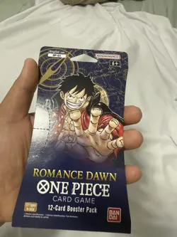 ONE PIECE OP-01 ROMANCE DAWN PRE-ERRATA SLEEVED PACK FACTORY SEALED - Image 3