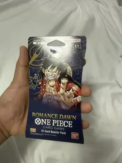 ONE PIECE OP-01 ROMANCE DAWN PRE-ERRATA SLEEVED PACK FACTORY SEALED - Image 4