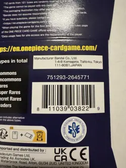 ONE PIECE OP-01 ROMANCE DAWN PRE-ERRATA SLEEVED PACK FACTORY SEALED - Image 3