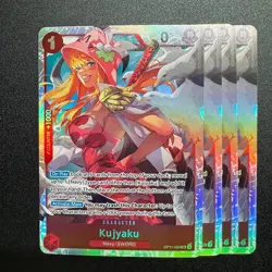 4x Kujyaku OP11-004 SR - One Piece TCG English Card Near Mint Super Rare - Image 1
