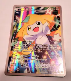 Pokemon TCG Jirachi Black Star Promos Holo Card XY67a NM - Image 1