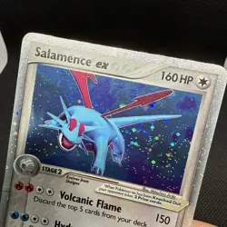 Pokemon TCG Salamence ex 96/108 Power Keepers Holo - DMG - Image 2