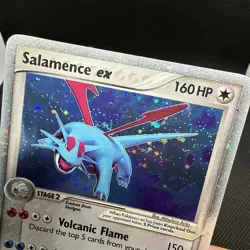 Pokemon TCG Salamence ex 96/108 Power Keepers Holo - DMG - Image 3