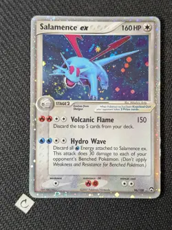 Salamence ex 96/108 - Power Keepers Ultra Rare Holo Pokemon TCG HP Swirl - Image 1