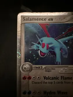 Salamence ex 96/108 - Power Keepers Ultra Rare Holo Pokemon TCG *Damaged* - Image 5