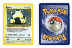 Snorlax 11/64 Rare Jungle Holo No Symbol English Pokemon Card TCG [MP] - Image 1
