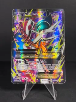 Pokemon TCG M Gallade EX 100/108 Roaring Skies Full Art Ultra Rare Holo MP - Image 1