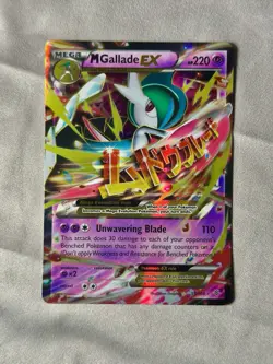 Pokemon M GALLADE EX 35/108 Ultra Rare Holo (XY Roaring Skies) - Image 1