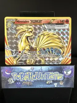 Pokemon Card Ninetales Break 16/108 Evolutions Ultra Rare NM - Image 1