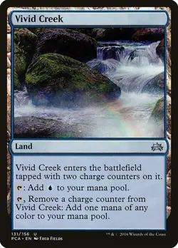 1x Vivid Creek NM Eng MTG - Planechase Anthology - Image 1