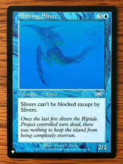 MTG Shifting Sliver NM - The List, English - Image 1