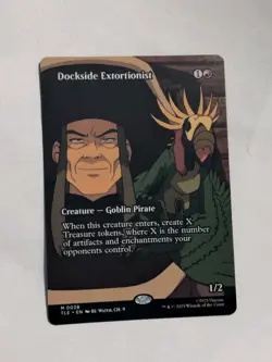 Dockside Extortionist Borderless x1, MTG, Avatar: The Last Airbender, TLE, NM - Image 1