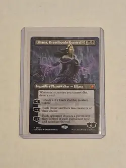 Liliana, Dreadhorde General - Borderless - NM - MTG - Foundations - FDN #0359 - Image 1
