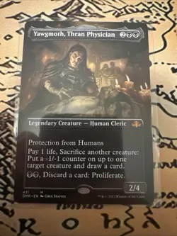 Yawgmoth, Thran Physician (Borderless) Dominaria Remastered Regular - Image 1