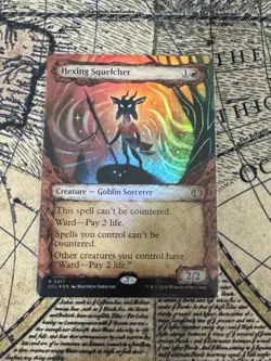 Hexing Squelcher Showcase FOIL - ECL EN R 0317 - NM - Lorwyn Eclipse - Image 1