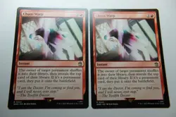 MTG Chaos Warp x2- -Doctor Who-Near Mint - Image 1