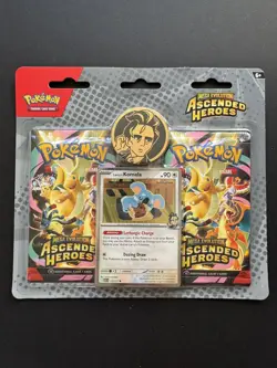 Pokemon TCG - Ascended Heroes - 2 Pack Blister - Larry’s Komala - New/Sealed - Image 1