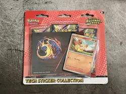 Pokemon Ascended Heroes Tech Sticker Collection Charmander NEW Sealed - Image 1