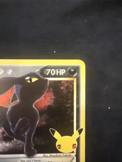 Pokemon Celebrations Umbreon Gold Star 17/17 2/2 - Image 3